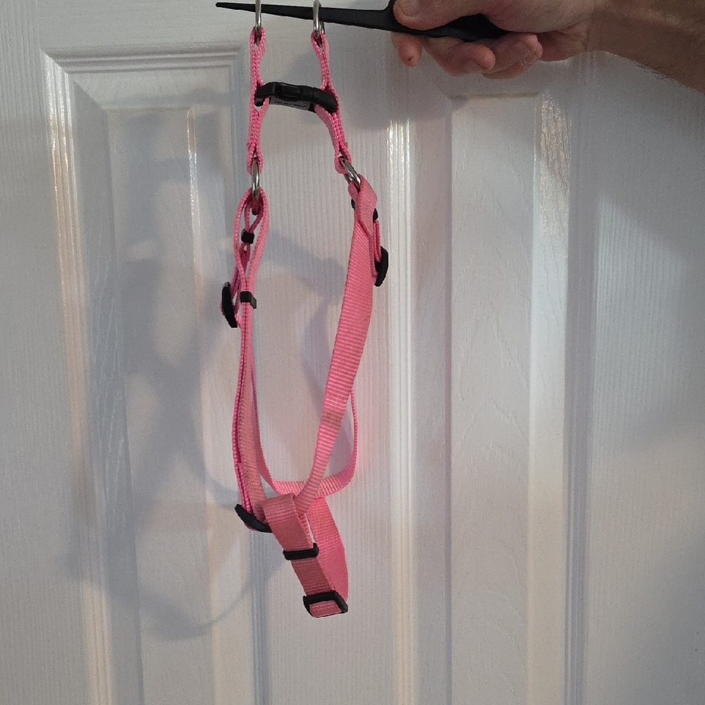 Medium Pink Dog Harness